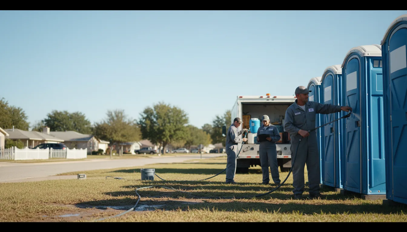 Long-Term Portable Toilet Rental in Maynard, IA near me